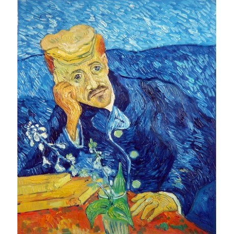 Portrait of Dr Gachet by Vincent Van Gogh