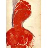 Nude Bust by Amedeo Modigliani 
