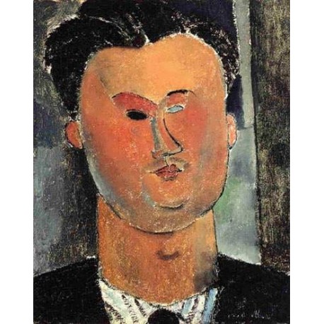 Pierre Reverdy by Amedeo Modigliani 