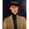 Portrait of a Man with Hat (aka Jose Pacheco) by Amedeo Modigliani