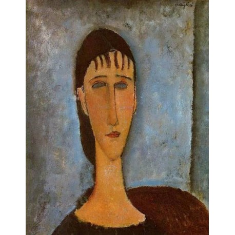 Portrait of a Young Girl by Amedeo Modigliani 