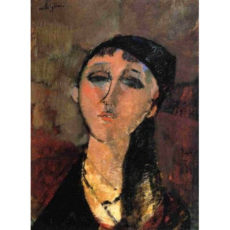 Portrait of a Young Girl by Amedeo Modigliani 