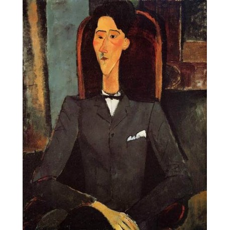 Portrait of Jean Cocteau by Amedeo Modigliani