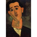 Portrait of Juan Gris by Amedeo Modigliani