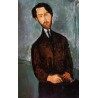 Portrait of Leopold Zborowski by Amedeo Modigliani 