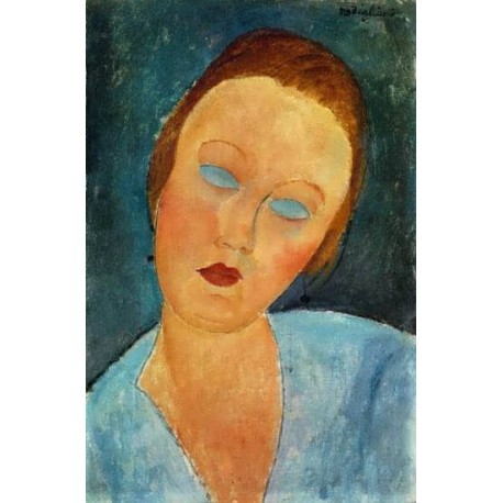 Portrait of Madame Survage by Amedeo Modigliani 