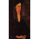 Portrait of Madame Zborowska by Amedeo Modigliani