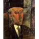 Portrait Of Max Jacob by Amedeo Modigliani