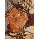 Portrait of Pablo Picasso by Amedeo Modigliani