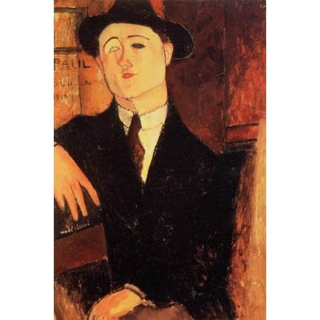 Portrait of Paul Guillaume by Amedeo Modigliani