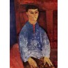 Portrait of the Painter Moise Kisling by Amedeo Modigliani