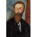 Portrait of the Photographer Dilewski by Amedeo Modigliani 
