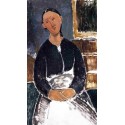 Serving Woman (aka La Fantesca) by Amedeo Modigliani 