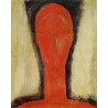 Study of a Head by Amedeo Modigliani