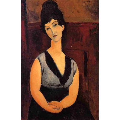 The Beautiful Confectioner by Amedeo Modigliani 