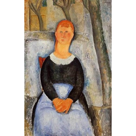 The Beautiful Grocer by Amedeo Modigliani 
