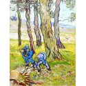 The Diggers by Vincent Van Gogh - Art gallery oil painting...