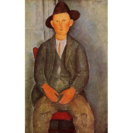 The Little Peasant by Amedeo Modigliani
