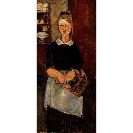 The Pretty Housewife by Amedeo Modigliani 