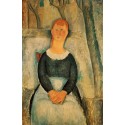 The Pretty Vegetable Vendor by Amedeo Modigliani