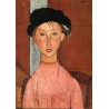 Young Girl in Beret by Amedeo Modigliani