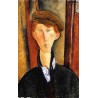 Young Man With Cap by Amedeo Modigliani