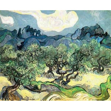 The Olive Trees by Vincent Van Gogh