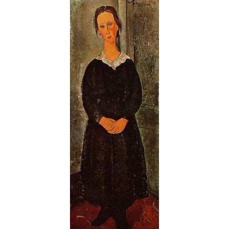 Young Servant Girl by Amedeo Modigliani