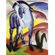 Blue Horse I by Franz Marc oil painting art gallery 