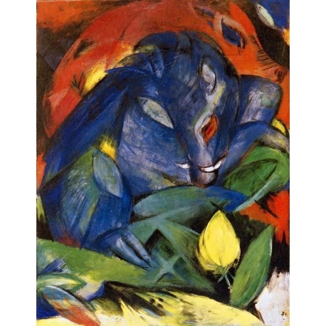 Eber und Sau by Franz Marc oil painting art gallery