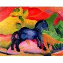 Little Blue Horse by Franz Marc oil painting art gallery