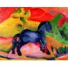 Little Blue Horse by Franz Marc oil painting art gallery