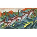 Monkey Frieze by Franz Marc oil painting art gallery