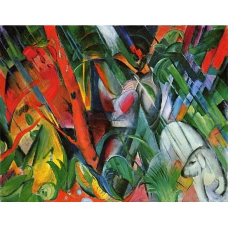 Rain by Franz Marc oil painting art gallery