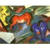 Red and Blue Horse by Franz Marc oil painting art gallery