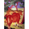 Rote Kuhe by Franz Marc oil painting art gallery