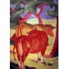 Rote Kuhe by Franz Marc oil painting art gallery