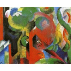 Small Composition III by Franz Marc oil painting art gallery