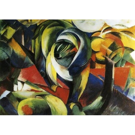 The Mandrill by Franz Marc oil painting art gallery