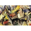 The Unfortunte Land Of Tyrol by Franz Marc oil painting art gallery
