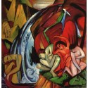 The Waterfall by Franz Marc oil painting art gallery