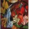 The Waterfall by Franz Marc oil painting art gallery