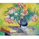 Vase with Oleanders and Books by Vincent Van Gogh