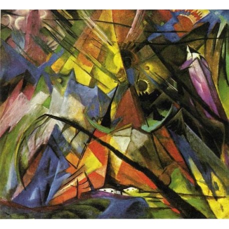 Tyrol by Franz Marc oil painting art gallery