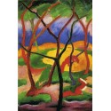 Weasels At Play by Franz Marc oil painting art gallery