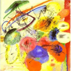 Black Strokes by Wassily Kandinsky oil painting art gallery