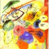 Black Strokes by Wassily Kandinsky oil painting art gallery