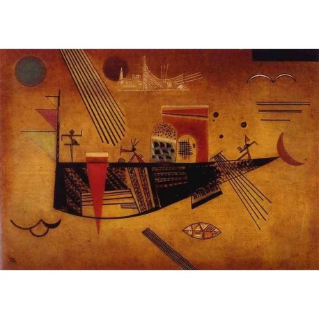 Capricious by Wassily Kandinsky oil painting art gallery