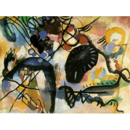 Blackspot 1, 1912 by Wassily Kandinsky oil painting art gallery