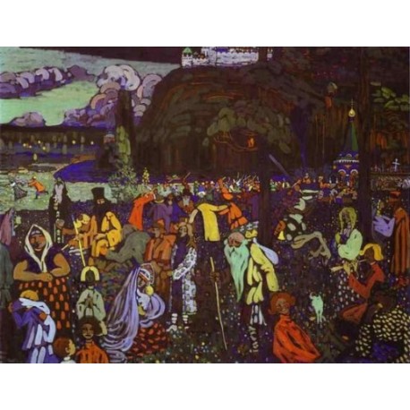 Colorful Life 1926 by Wassily Kandinsky oil painting art gallery
